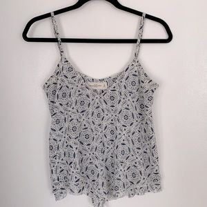 A & F beautiful spaghetti strap blouse EUC